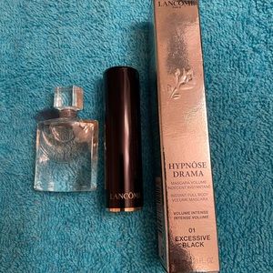 NWT MAKEUP: LANCÔME MASCARA LIPSTICK & PERFUME!! 3 BRAND NEW PRODUCTS ❤️👍👍🥰
